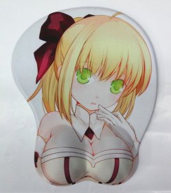 Fate Stay Night Saber Lily 3D Mouse Pads