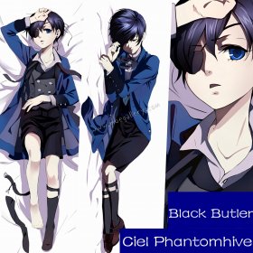 Black Butler Kuroshitsuji Dakimakura Ciel Phantomhive Body Pillow Case