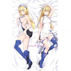 Is It Wrong to Try to Pick Up Girls in a Dungeon Dakimakura Ais Wallenstein Body Pillow Case