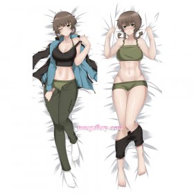 Steins Gate Dakimakura Amane Suzuha Body Pillow Case