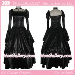 Code Geass Cosplay CC Black Dress