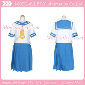 Higurashi When They Cry Cosplay School Girl Uniform
