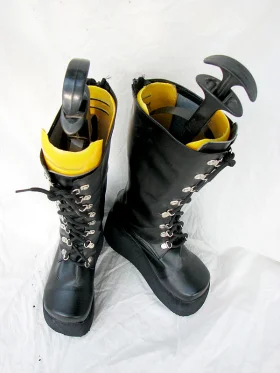 Black Cosplay Boots 01