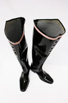 Black Cosplay Boots 26