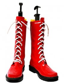 Red Cosplay Boots 01