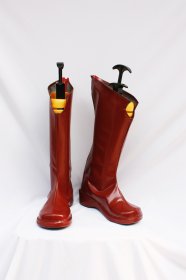 Red Cosplay Boots 04