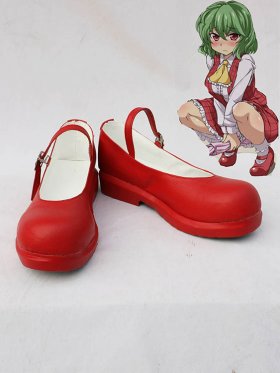Touhou Project Yuuka Kazami Cosplay Shoes