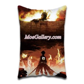 Attack On Titan Eren Yeager Standard Pillow 01