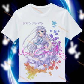 Anohana The Flower We Saw That Day M-O Honma T-Shirt 11