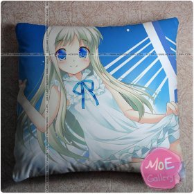 Anohana The Flower We Saw That Day M-O Honma Throw Pillow Style F