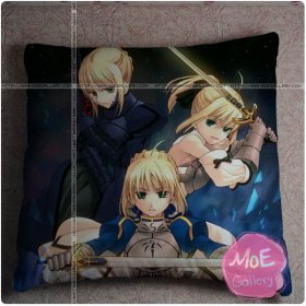 Fate Zero Saber Throw Pillow Style E