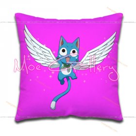 Fairy Tail Happy Throw Pillow 01