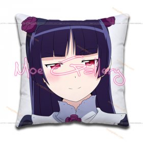 My Little Sister Can't Be This Cute Ruri Goko Black Cat Throw Pillow 01