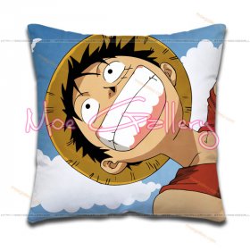 O-P Monkey D Luffy Throw Pillow 01