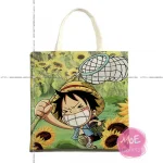 O-P Monkey D Luffy Print Tote Bag 04