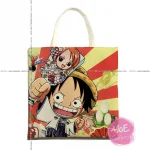 O-P Monkey D Luffy Print Tote Bag 05