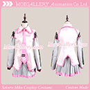 Vocaloid 2 Sakura Miku Cosplay Costume