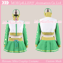 Vocaloid Project DIVA2 Green Cosplay Costume