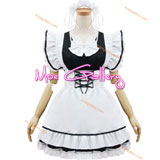Classic Black White Maid Dress