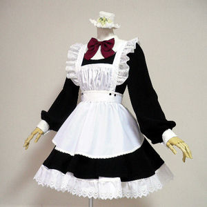 Cute Girl Maid Dress Short Sleeve Karen Maid Costume 70 00 Moegallery Animation Collectible Store